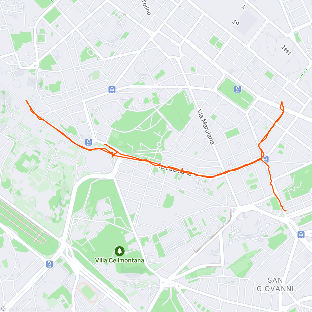 Map of the activity, When in Rome 💗