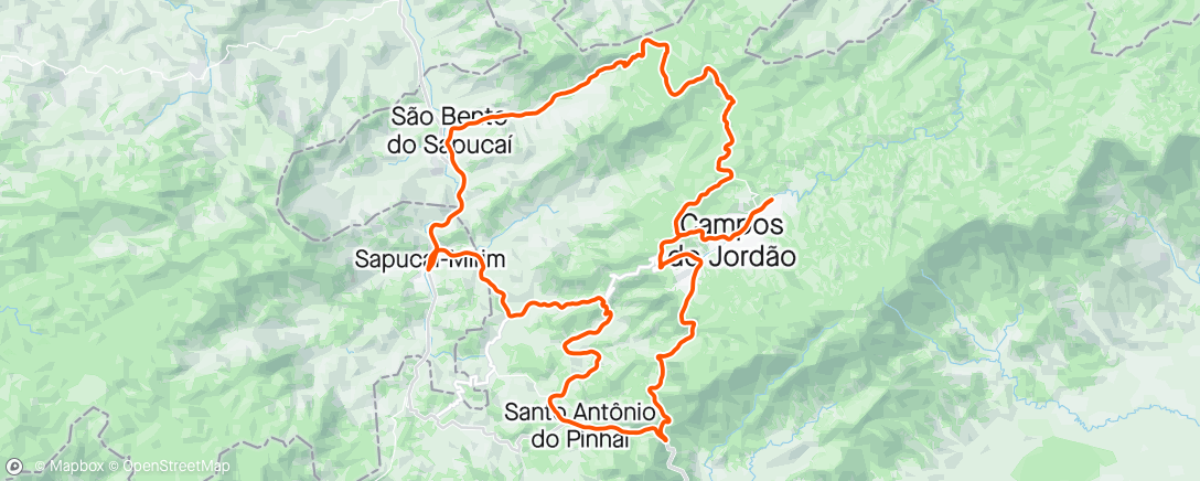 Map of the activity, Giro d`Italia Ride a Like a Pro Brasil 2024