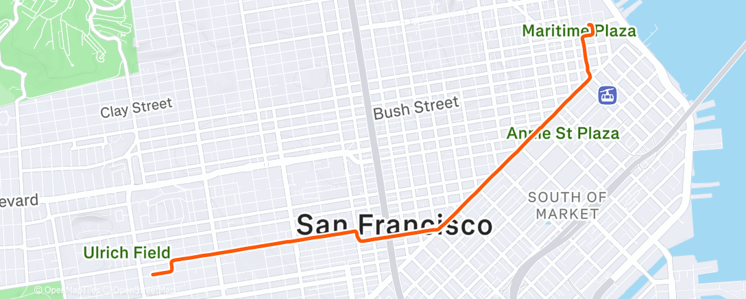 Map of the activity, Morning E-Bike Ride