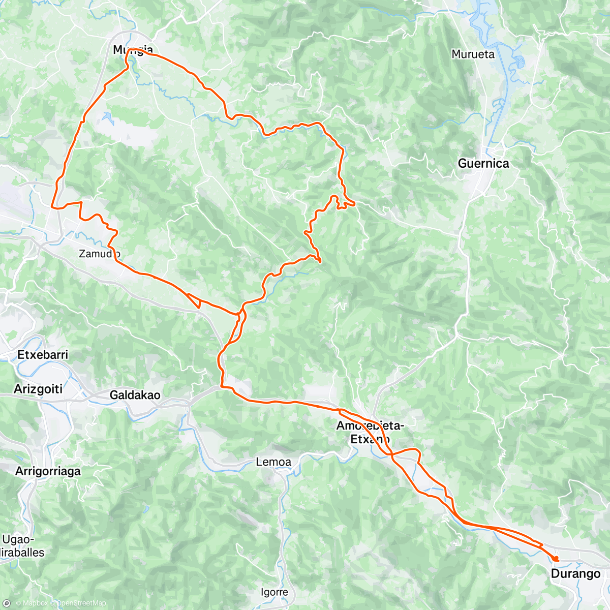 Map of the activity, La grupeta de las risas 😅
@Rapha FESTIVE 500 DAY 4