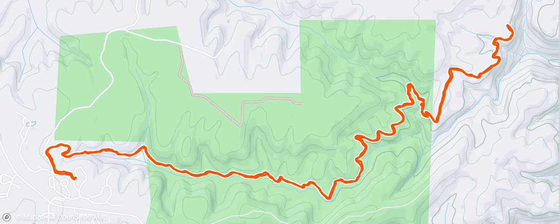 Mappa dell'attività Night Trail Run