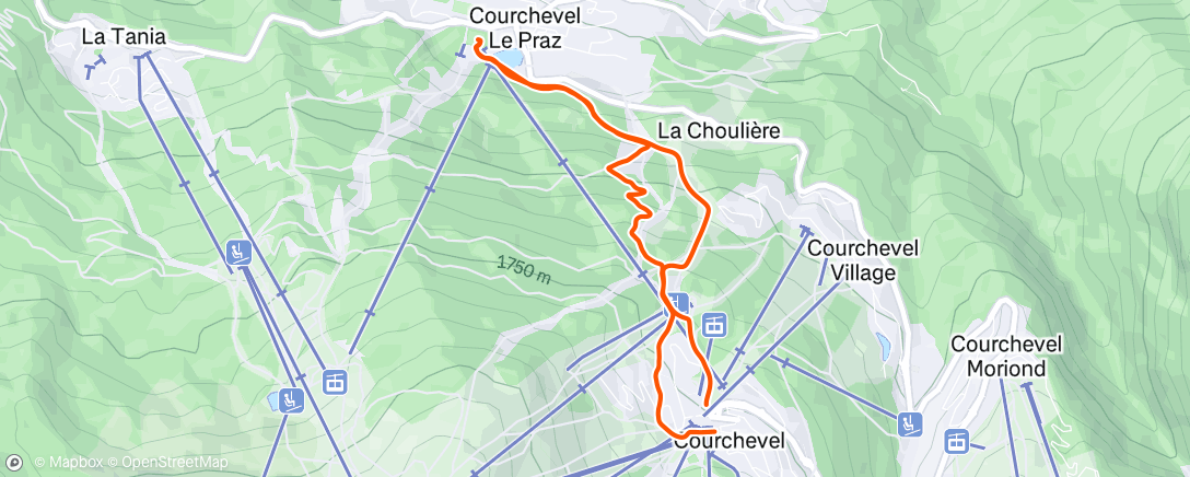 Map of the activity, Inspection de la verticale 🇫🇷