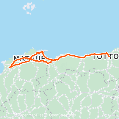 鳥取駅から米子 246.9 km Cycling Route on Strava