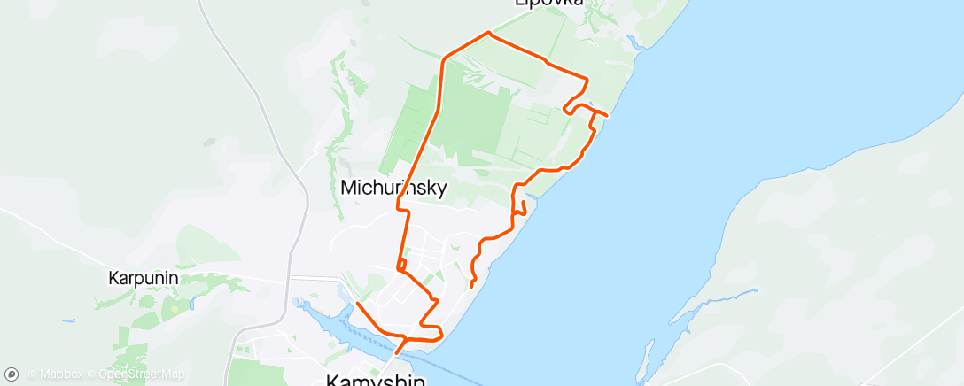 Map of the activity, 36 километров в 36 лет. Мой день рождения, как хочу, так и праздную)