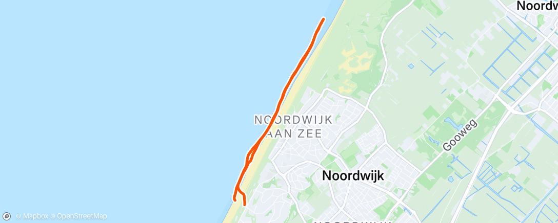 Map of the activity, Genieten aan het strand😎