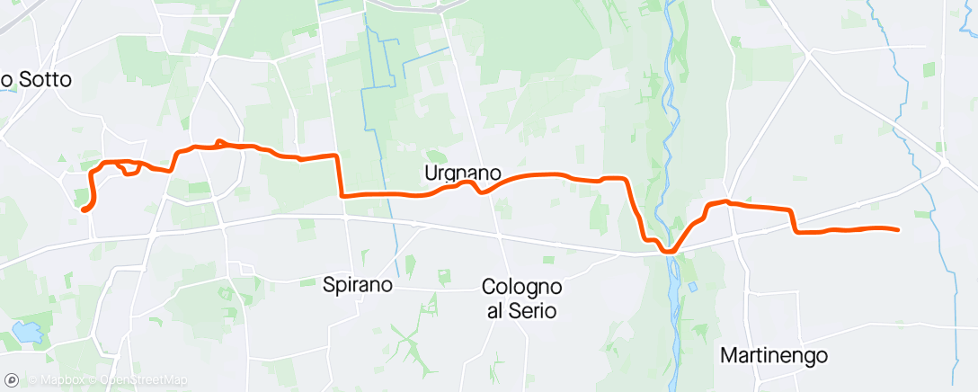 Map of the activity, Alla "Cantera" di Zingonia.