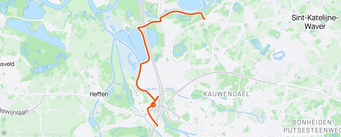 アクティビティ「Ochtendrit op e-bike」の地図