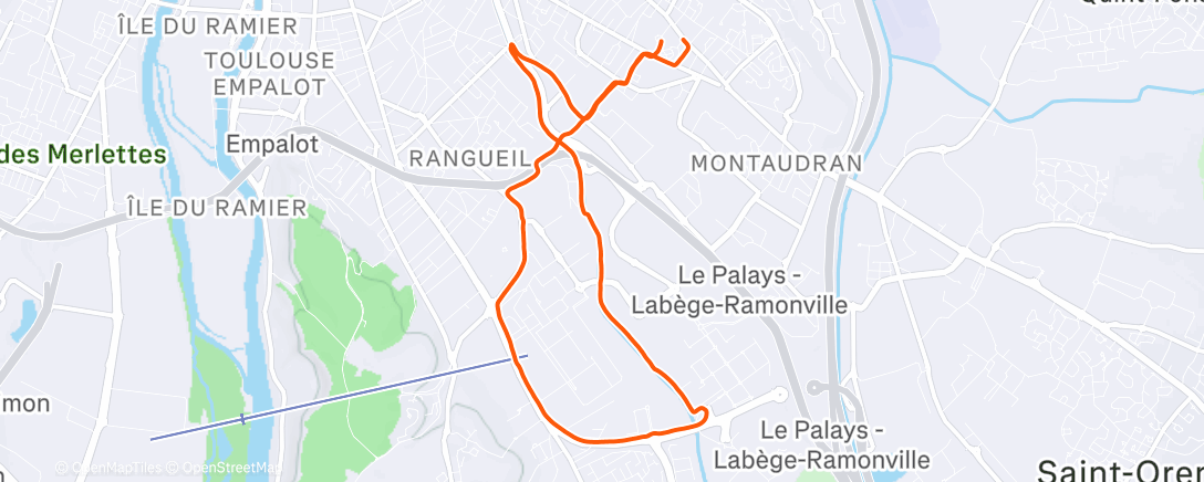 Map of the activity, Actif 🏃‍♂️