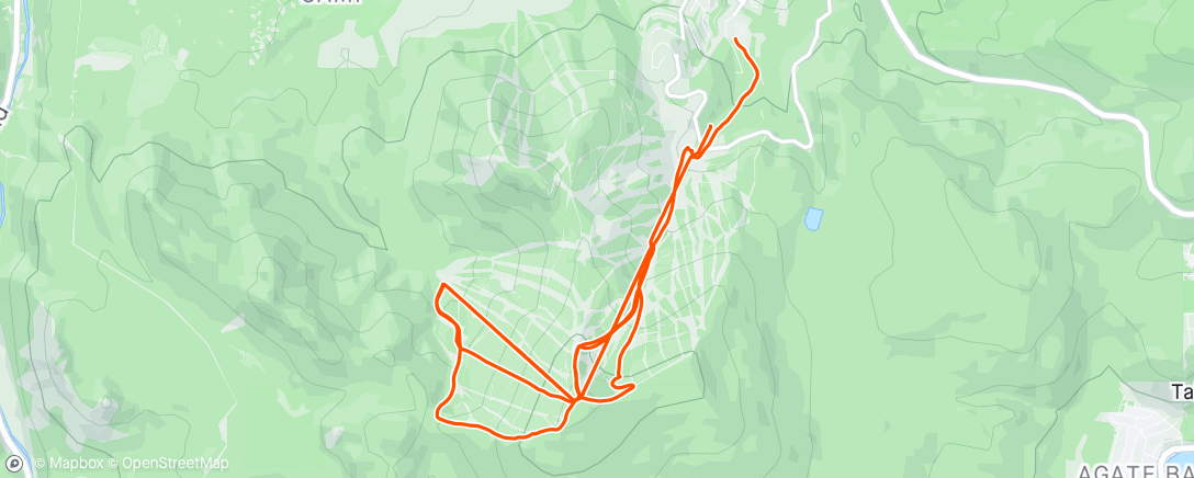 Map of the activity, Northstar