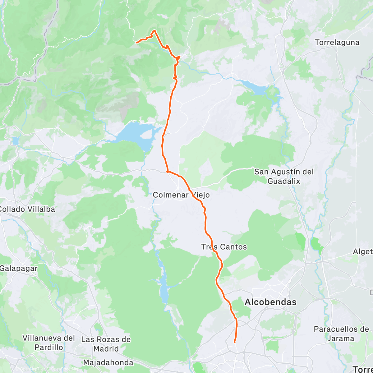 Map of the activity, Último Morcuera del año?