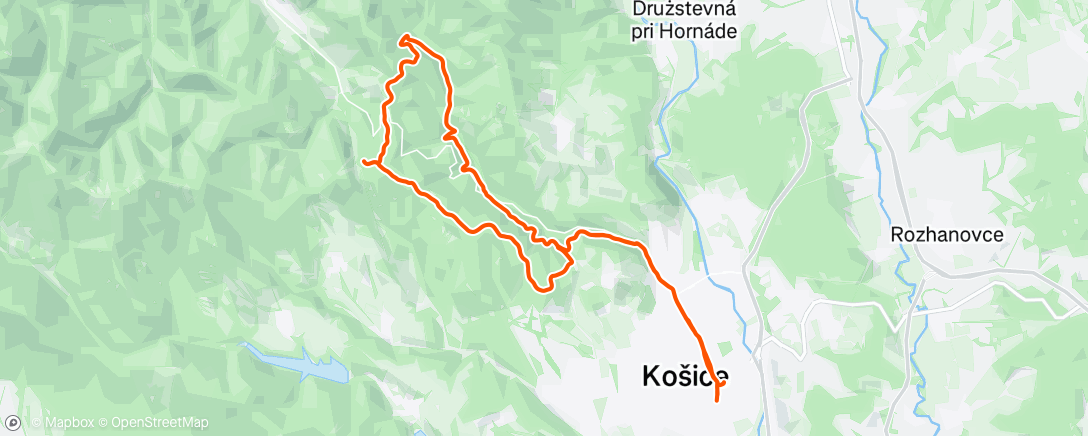 Map of the activity, Bol som svojím novým ponožkám ukázať kde je Jahodná😁