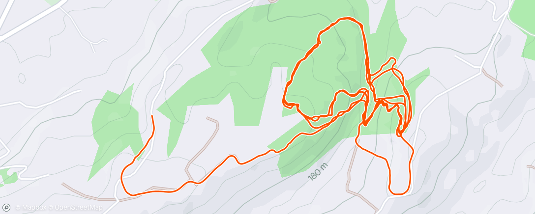 Map of the activity, E-mountain biking all’ora di pranzo