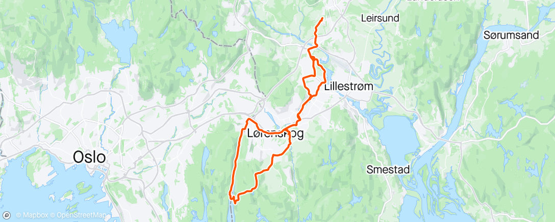 「Tur til Mariholtet med Cathrine」活動的地圖