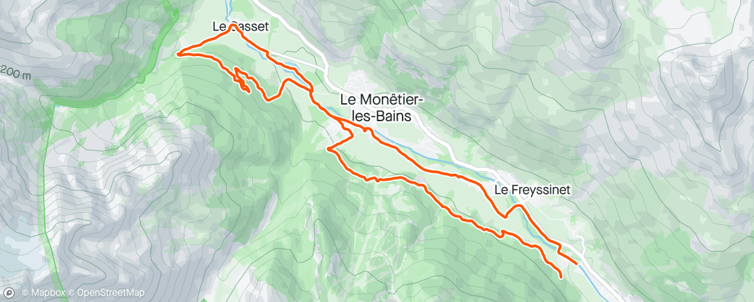 Karte der Aktivität „Sortie vélo dans l'après-midi”