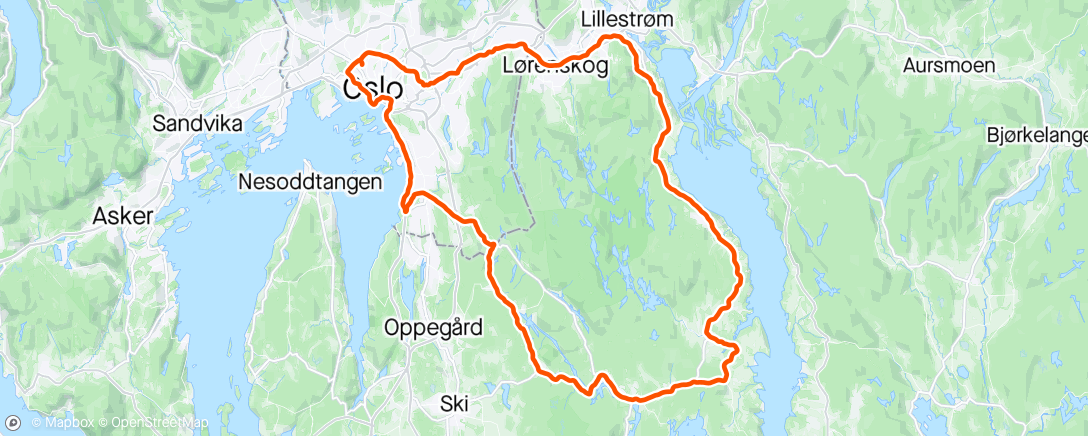 Map of the activity, Jobben før jobben🫶