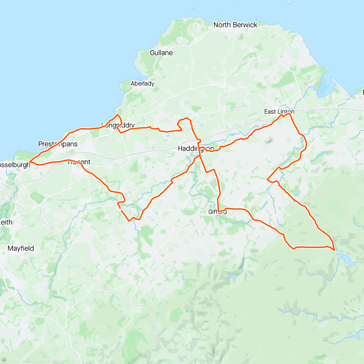 Map of the activity, Sea to summit