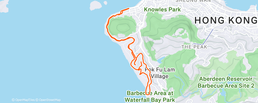 Карта физической активности (Last work lunch run for 2025)