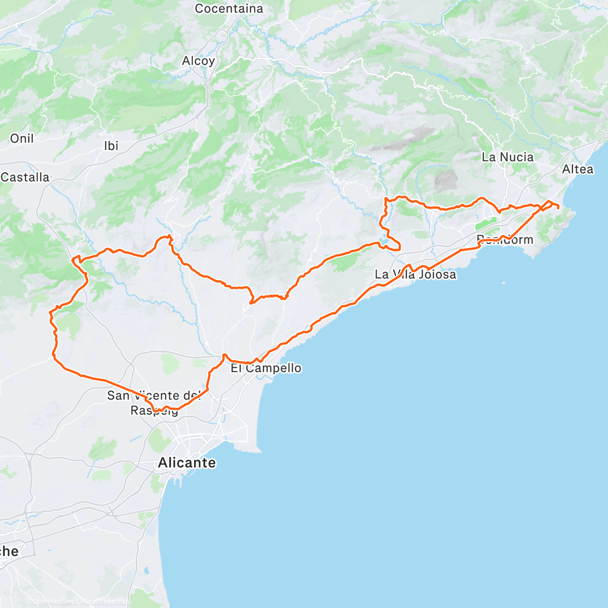 Map of the activity, Efter regn kommer motvind💨 Och snö!
