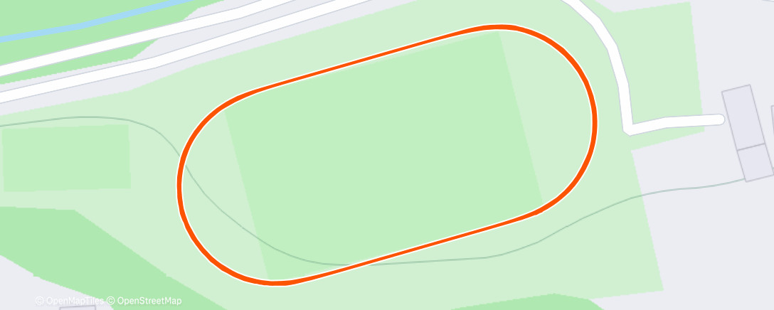 Map of the activity, Lunch Run