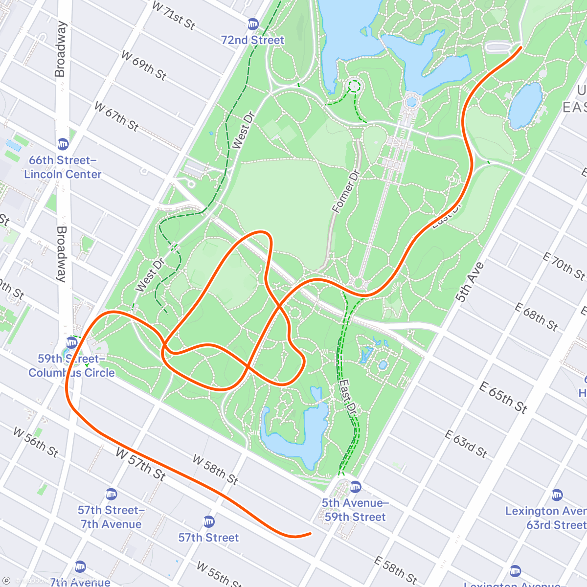 Map of the activity, Zwift - Race: ZTPL Cycling Club / BlackHorses Mini Race Series with Sportbearings 4/4 (D) on Everything Bagel in New York