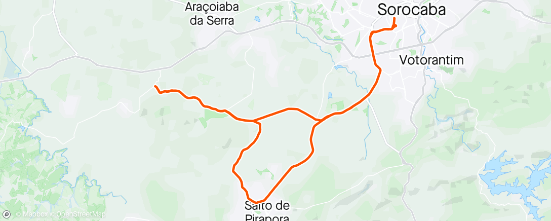 活动地图，Pró Vida/ Salto MTB