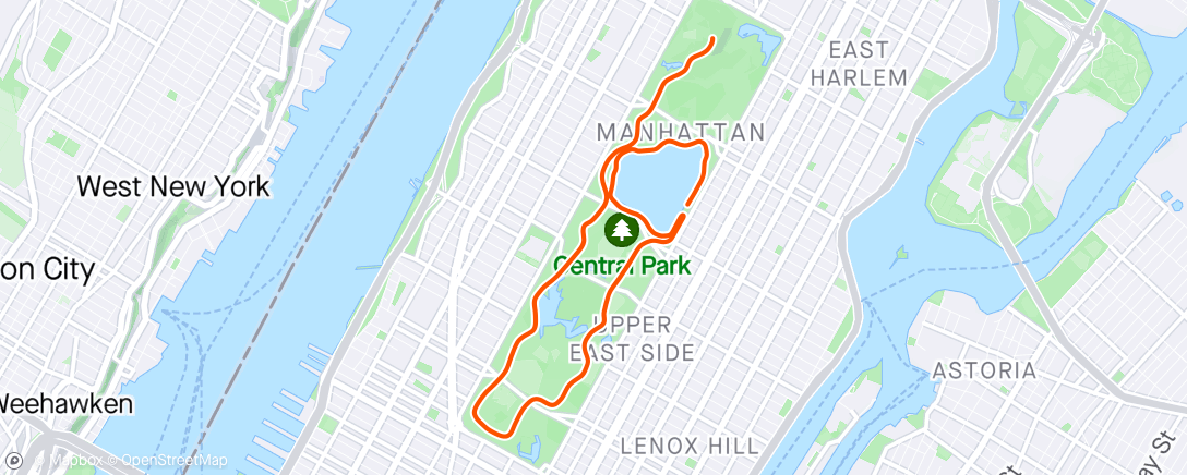 Map of the activity, Zwift - Flat Irons in New York