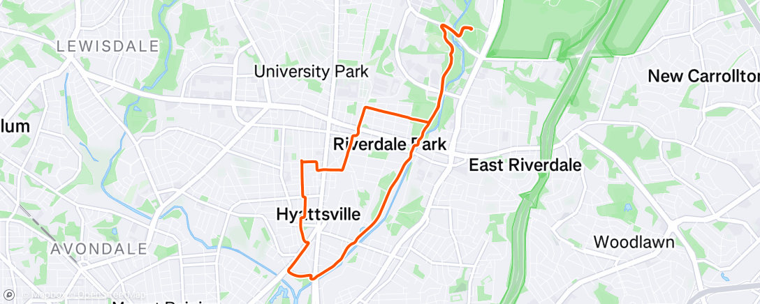 Map of the activity, Chicken Duck