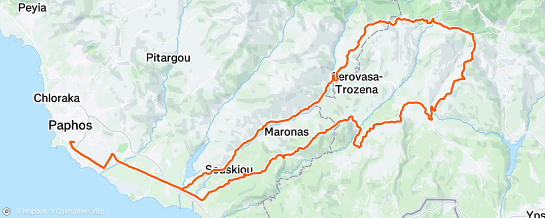 Mapa de la actividad (Grippy day on pedler)