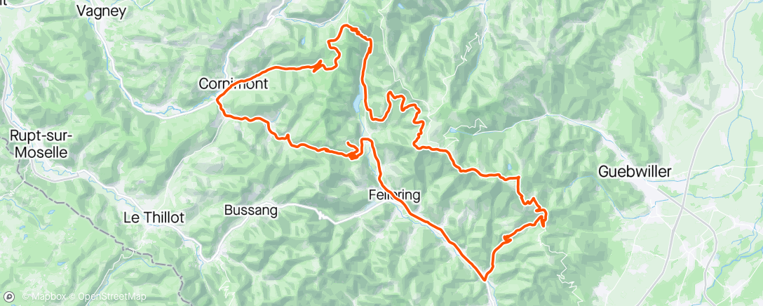 Mapa de la actividad (Solo Morning Ride)