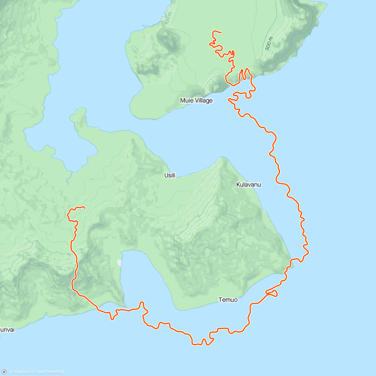 Map of the activity, Zwift - Arise on Island Hopper in Watopia