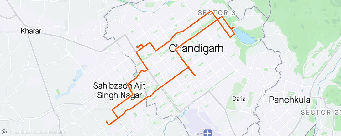 Map of the activity, 2024-04-24Ride