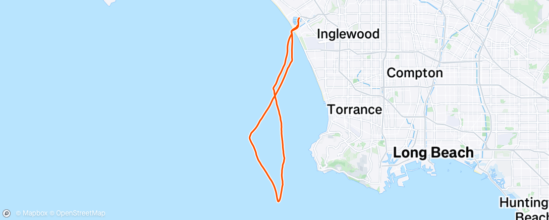 Map of the activity, Amazing Grace practice run