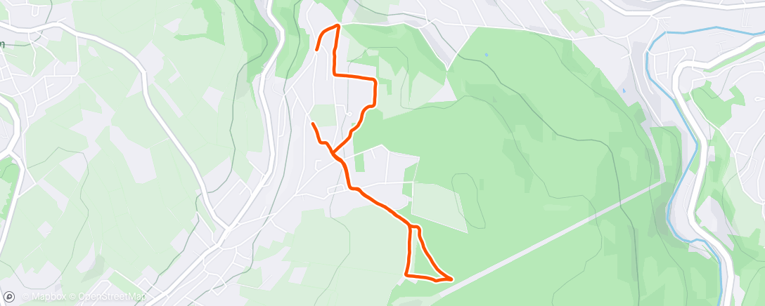 Map of the activity, Spaziergang am Nachmittag