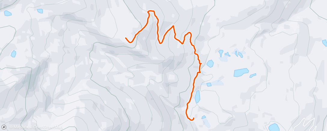 Map of the activity, Trail work hike out!