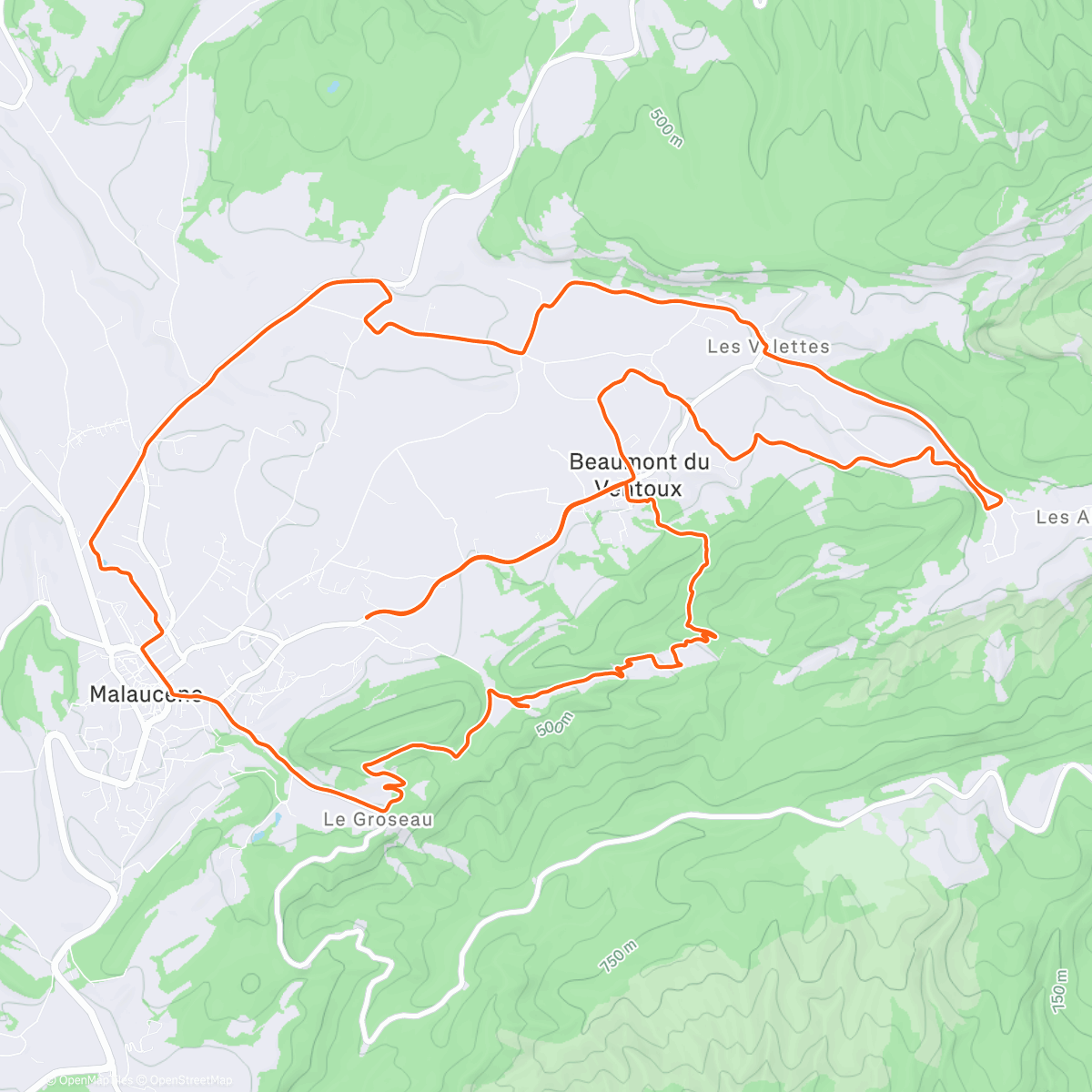 Map of the activity, Origine Théorème GR Ultra # Short Track D+