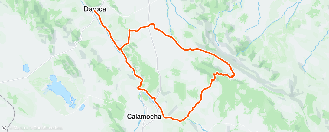 Map of the activity, Fonfria con la grupeta