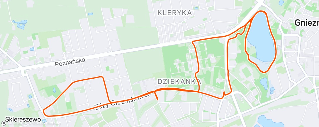 Map of the activity, Family Ride