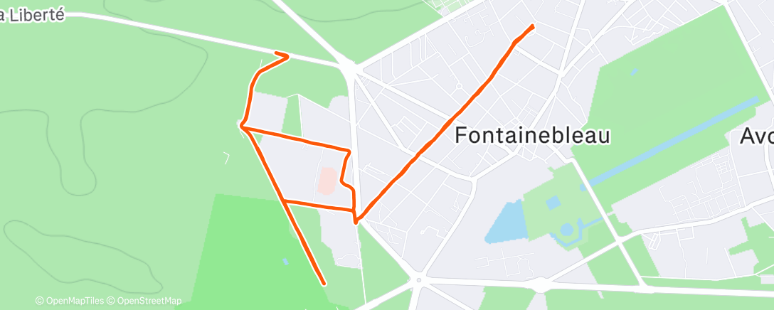 Карта физической активности (8 froid 45“-45“ 🌞)