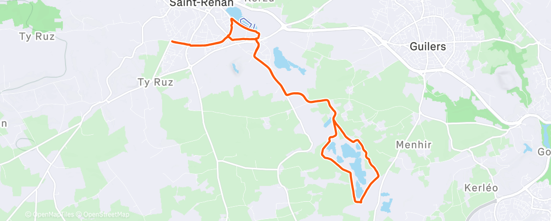 Map of the activity, 1ere allure de 2026 !