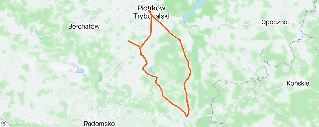 Map of the activity, PLK S2024E2 dublet Fabryki 💪