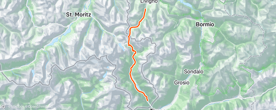 Map of the activity, Morning Ride