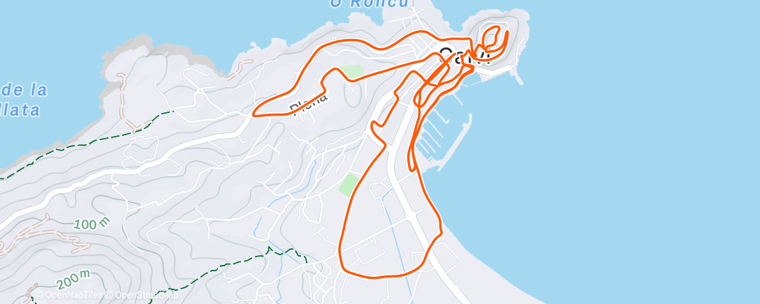 Map of the activity, Trail in Citadella 🫶🏻🫶🏻🫶🏻