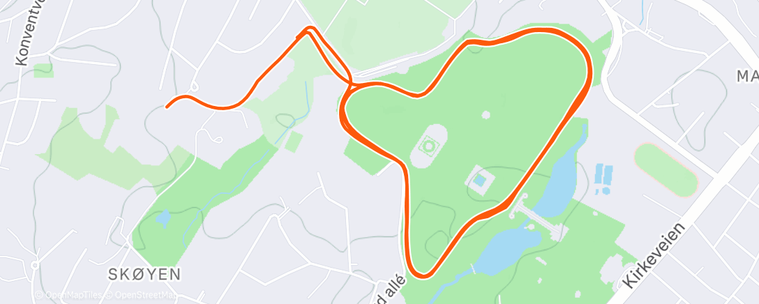 Map of the activity, Venterunder