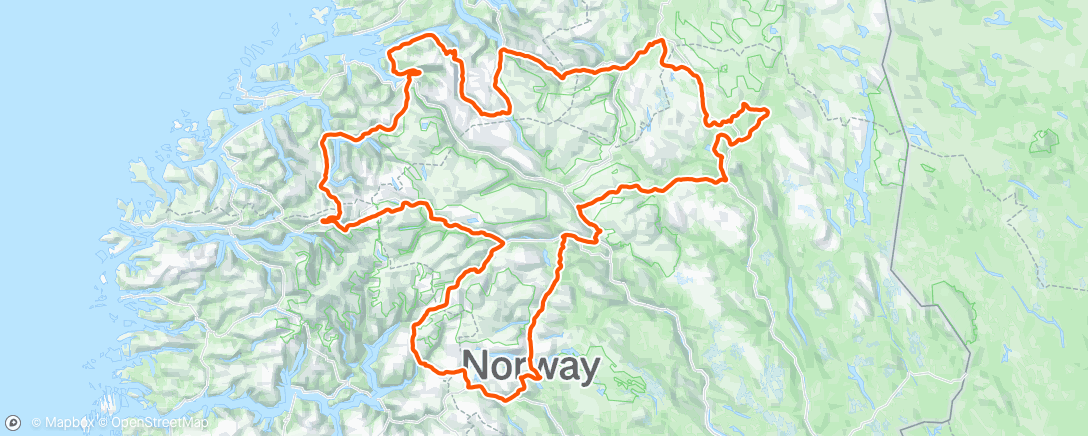 Map of the activity, Bright Midnight