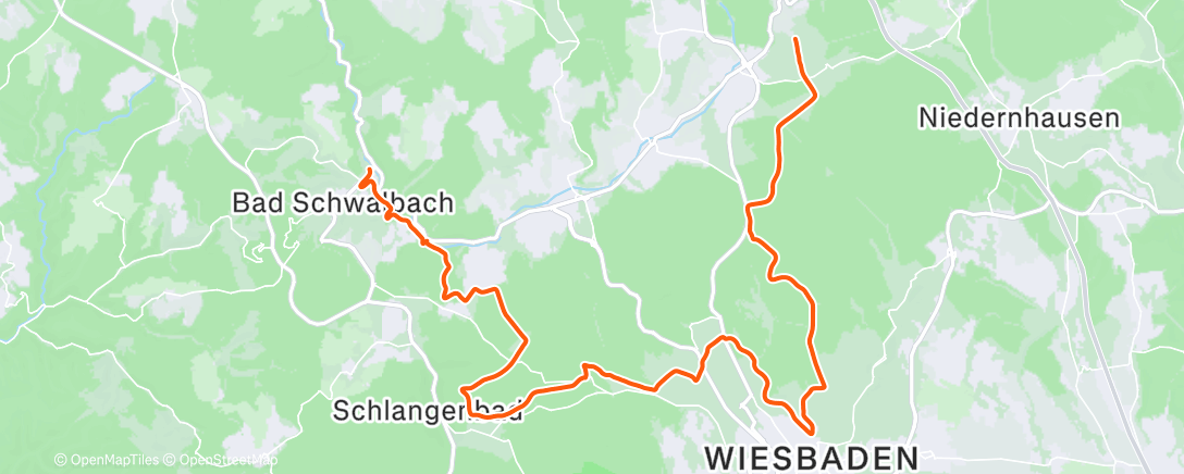 Map of the activity, Taunustaler XMas HM Battle