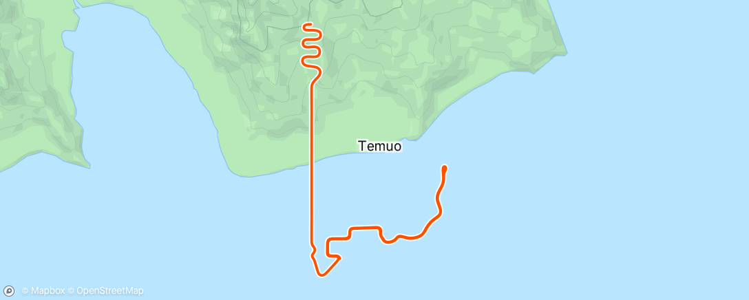 Map of the activity, Zwift - Hilltop Hustle in Watopia