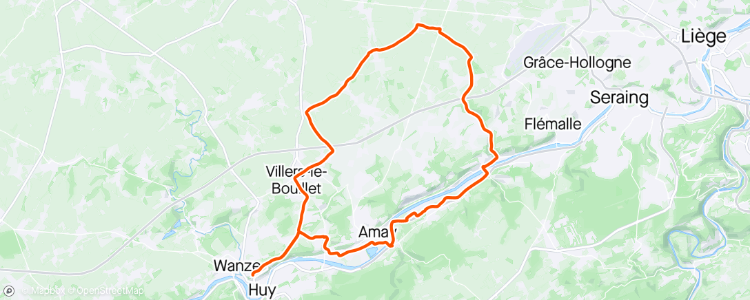 Map of the activity, Petit tour de jambes avant demain