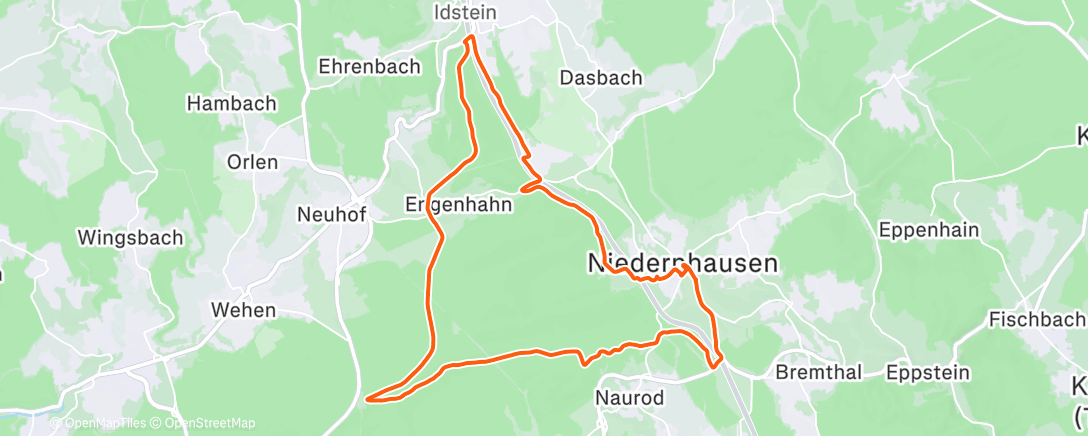 Map of the activity, Taunustaler X-MAS 
HM-Battle
