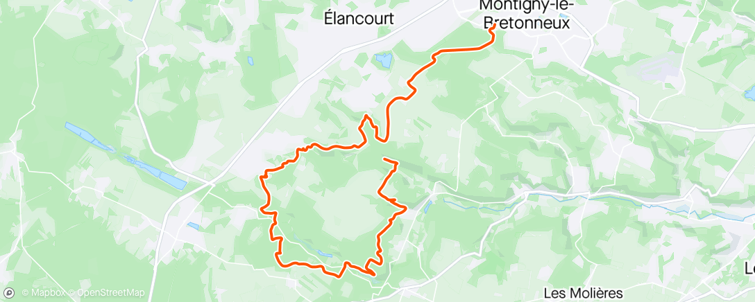 Map of the activity, 🦊 Vaux Sud