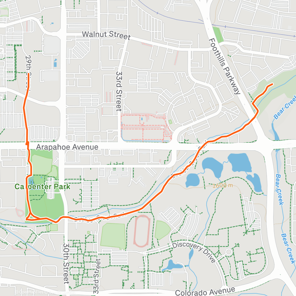 Map of the activity